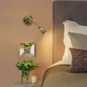 LED Indoor Bedside Reading Wall Light 2W 3000K Antique Brass H3142