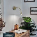 LED Indoor Bedside Reading Wall Light 2W 6000K Antique Brass H3143