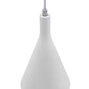 Ceramic Ceiling Pendant Light White Gypsum Lamp Shade