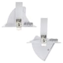 LED Rectangular Retail Ceiling Downlight Cool White 6000k Adjustable Beam Angle Recessed CDAS03