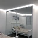 Cool White LED Tape Strip Light Continuous COB Illumination 5 Metres 24V 5COBSLCW with Transformer