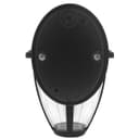 Outdoor Downward Wall Light Black Lantern Clear Diffuser IP44 ZLC381