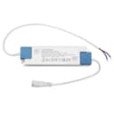 40w White Body LED Ceiling Panel Light 600 x 600 Flat 6500K