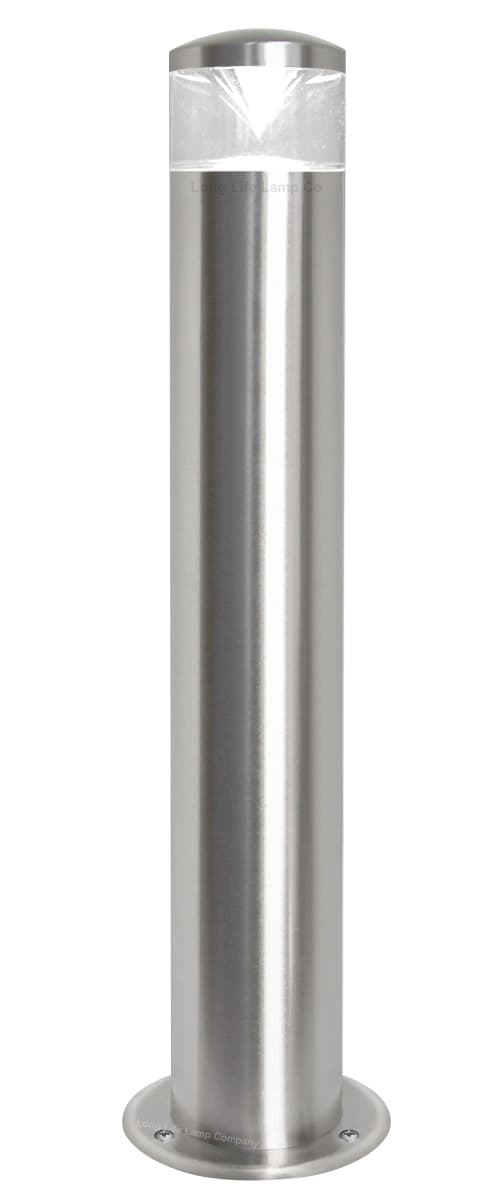 4w Cool White Modern LED Bollard Post Light Stainless Steel ZLC075 