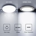 24W Round LED Panel Ceiling Light Spot Flush Mount