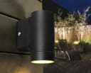 Black Stainless Steel Single Outdoor Wall Light IP65 ZLC018B