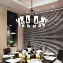 4w Crystal LED Candle Bulb E14 Cool White