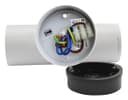 Stainless Steel MATT WHITE Up Down IP65 Outdoor Garden Light ZLC059W