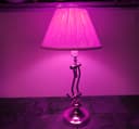 4w LED Golf Ball Purple Light Bulb B22 Clear Glass