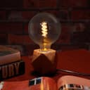 4w Vintage LED G125 Bulb E27 Spiral Filament Smoke Grey