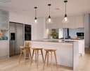 Glass Ceiling Lamp Shade Pendant Light with ST58 LED 4w E27 