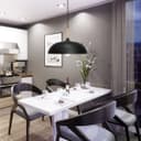 Modern Black Pendant Light Shade Dome Metal Wooden Nordic Kitchen Island Ceiling Lights 
