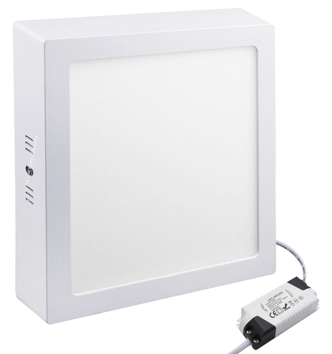 18w LED Cool White Square Surface Mount Ceiling Panel 
