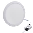24w Round LED Ceiling Light Recessed Panel Flat Warm White