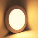 12w LED Round Recessed Ceiling Panel Light Ultra Slim Warm White