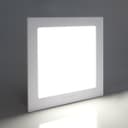 12w LED Square Recessed Ceiling Panel Cool White 6500K
