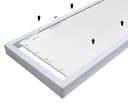 LED Panel Surface Mounting Frame Box Kit For Ceiling Panel 1200 x 300 White Body