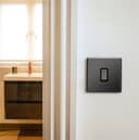 Single light Switch1 Gang 2 Way Black Nickel Wall Switch N302GME