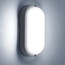 15w Oval LED Bulkhead Light 6500K Cool White DPJ0200W