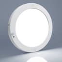 PIR LED Motion Sensor Ceiling Panel Light Round Surface Mount 18w Panel 6500k PIRSMR18WCW