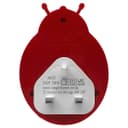 1W LED Night Light with Auto Sensor Red Ladybug Plug In Dusk to Dawn A62R