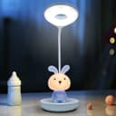 Blue Bunny LED Reading Light Touch Control Table Lamp USB Rechargeable BDL01BL
