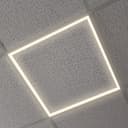 48w Ceiling Edge Lit LED Panel 600 x 600 Recessed Border Frame Light 3000K PHFL48WWW