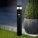 3W LED PIR Sensor Bollard Outdoor Garden Spike Light Black Stainless Steel 6500K IP54 ZLCA06