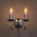 Filament Vintage 2w LED Candle Light Bulb B15 Small Bayonet Clear Glass 