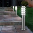 Modern Outdoor Bollard Light Stainless Steel Opaque Diffuser ZLC316K