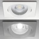 Daylight White 5w  Adjustable LED Recessed Ceiling Downlight Square CLS5