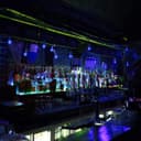 Ambient Fireglow 4w LED Golf Ball Blue Light Bulb B22 Bayonet Clear Glass