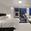10w Round LED Ceiling Light Flush Mount Bulkhead Light Fitting Cool White 
