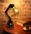 Retro Vintage LED 2w Edison Style Spiral Filament Bulb Smoked Gold Glass A60 B22 Bayonet