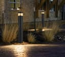 3w Black LED Bollard Post Ground Spike Light Warm White ZLC302WW