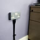 13 Amp Metal Clad Socket 2 Gang Switched Socket Outlet