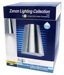 Cone Shape Outdoor Wall Light Stainless Steel Finish Exterior Single Downlight ZLC067AB