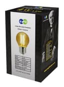 Filament Vintage 4w LED Golf Ball Light Bulb E27 Edison Screw Clear Glass