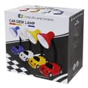 Racing Car Desk Lamp Flexible Blue and Black 