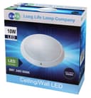 10w Round LED Ceiling Light Flush Mount Bulkhead Light Fitting Cool White 