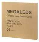 48w LED Ceiling Panel Light 600 x 600 Natural White 4000K