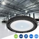 150W LED Thin High Bay Light UFO Suspended Warehouse Lighting 6500k IP65 Spotlamp FL-F