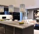 Ceiling Hanging Pendant Lamp Shade Crystal Droplet Chandelier CS01