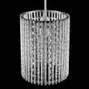 Ceiling Hanging Pendant Lamp Shade Crystal Droplet Chandelier CS01