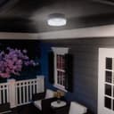 18w Round LED Flush Mount Light IP65 6500k Bright Daylight 0832F