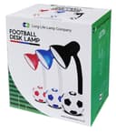 Retro Football Desk Lamp Flexible Blue and White