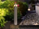 Modern LED Bollard Post Ground Spike Light Warm White Stainless Steel ZLC078WW