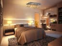 Modern Elegant Square Chandelier Ceiling Light Crystal Droplets Chrome Base 