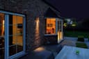 Single Outdoor Wall Light Dusk Till Dawn Sensor Copper Finish IP65 ZLC097CDTD