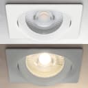 Cool White 6.5w Adjustable LED Recessed Ceiling Downlights Square CLS9